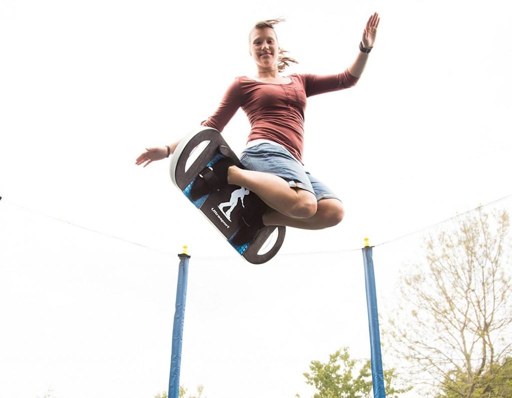 Tabla elástica que siver para saltar sobre trampolin Ultrasport Board precio más barato 